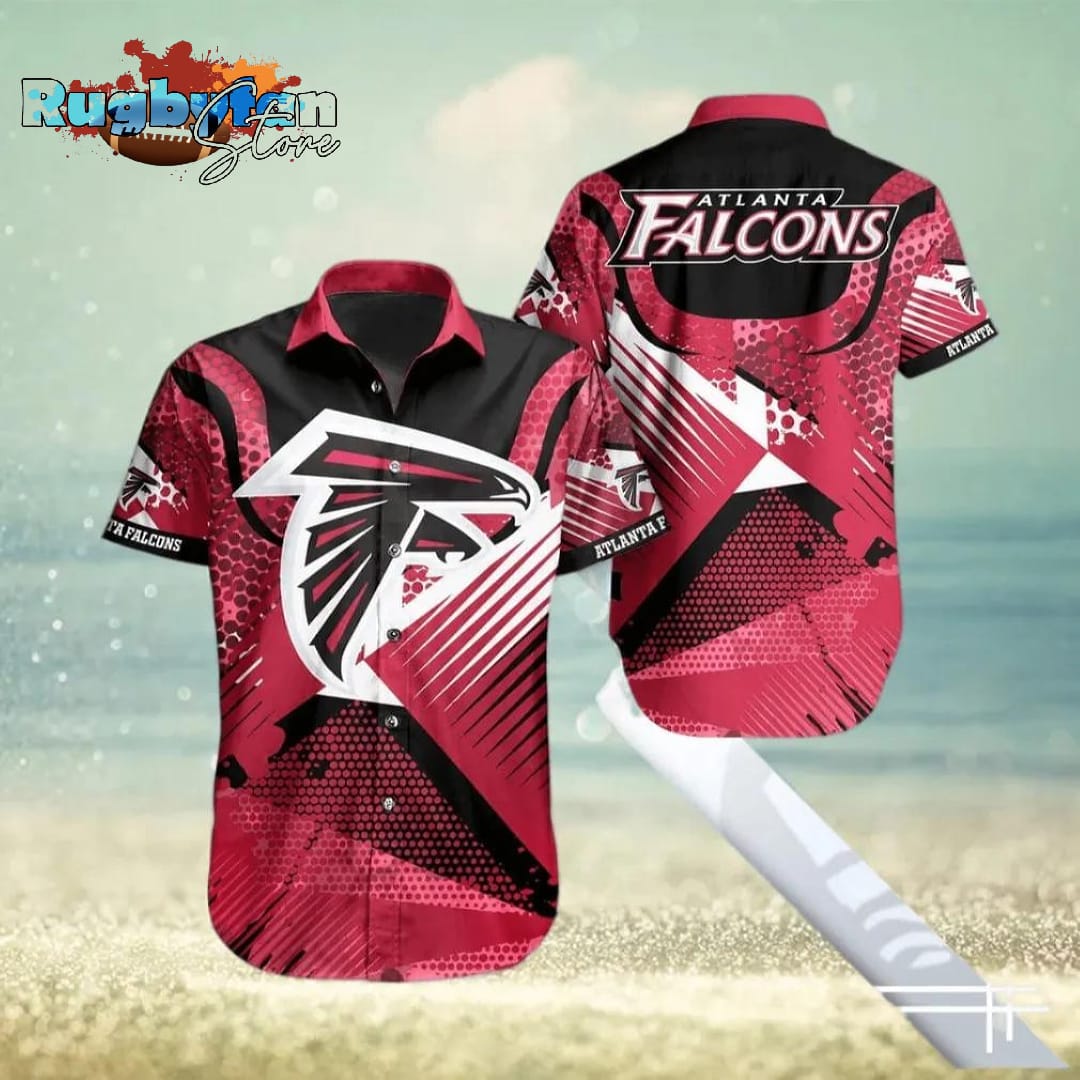 Atlanta Falcons NFL Vacation Summer Pattern Hawaiian Shirt Atlanta Falcons NFL Vacation Summer Pattern Hawaiian Shirt