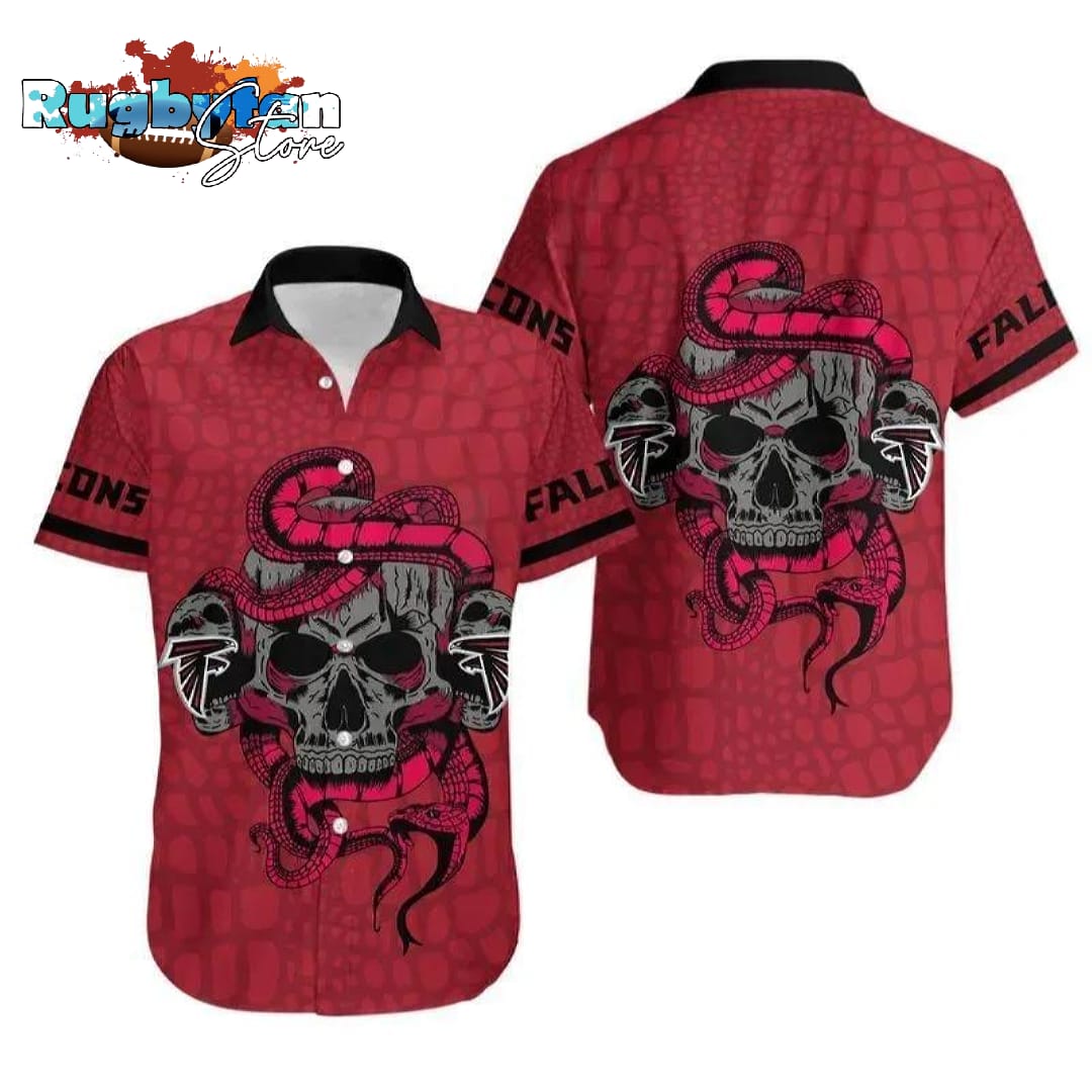 Atlanta Falcons Snake And Skull Hawaii Shirt Summer Collection Atlanta Falcons Snake And Skull Hawaii Shirt Summer Collection