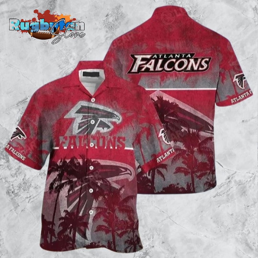 Atlanta Falcons NFL Hawaiian Shirt Short Style Tropical Patterns Hot Trending Summer