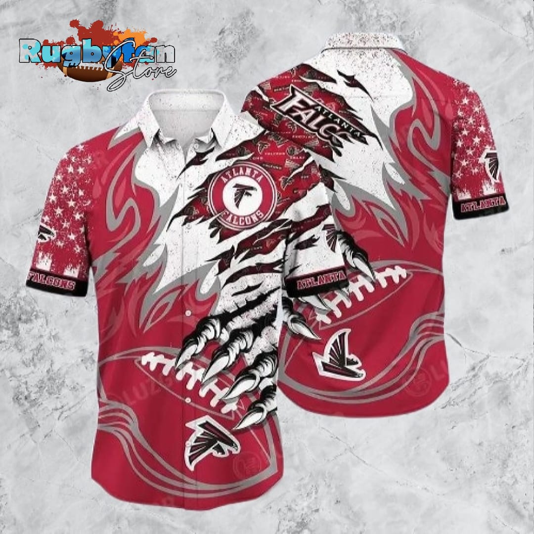 Atlanta Falcons NFL Hawaiian Shirt Style Vintage Summer Beach Shirt Best Gift For Fans Atlanta Falcons NFL Hawaiian Shirt Style Vintage Summer Beach Shirt Best Gift For Fans