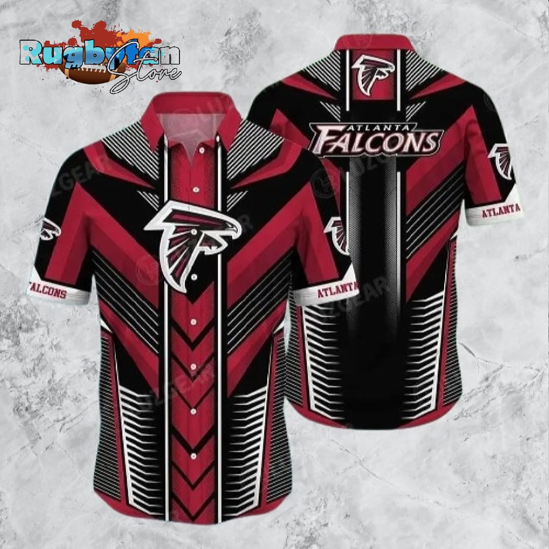Atlanta Falcons NFL Hawaiian Shirt Summer Short Sleeve Button Down Shirt Gift For Big Fans Atlanta Falcons NFL Hawaiian Shirt Summer Short Sleeve Button Down Shirt Gift For Big Fans
