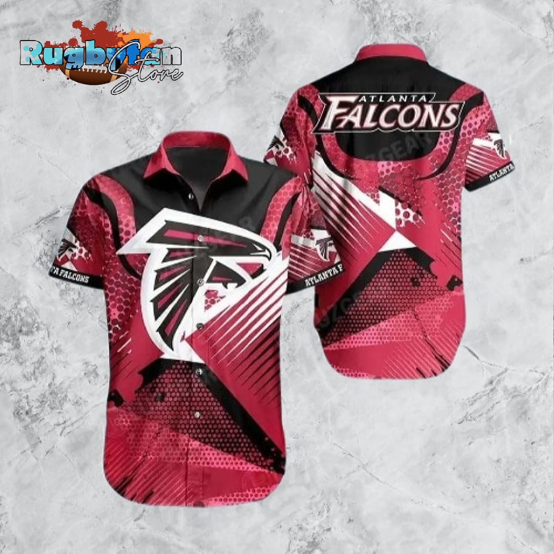 Atlanta Falcons Nfl Hawaiian Shirt Summer Short Sleeve Button Down Shirt Perfect Gift For Big Fans Atlanta Falcons Nfl Hawaiian Shirt Summer Short Sleeve Button Down Shirt Perfect Gift For Big Fans