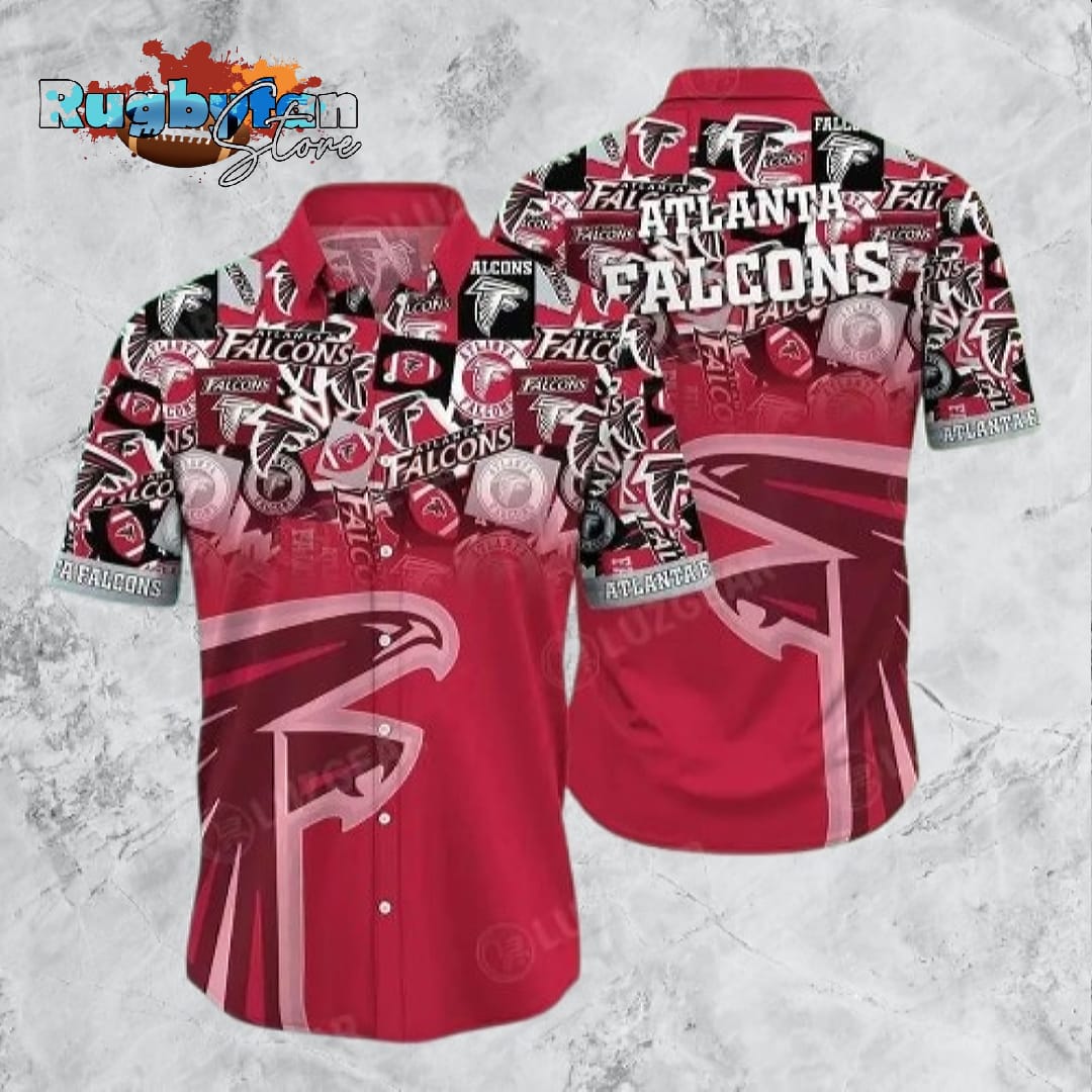 Atlanta Falcons NFL Hawaiian Shirt Trends Summer Short Sleeve Button Down Shirt