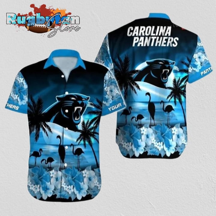 Carolina Panthers Hawaiia nShirt NFL Football 3D Print Personalized Hawaiian Shirt Cheap Carolina Panthers Hawaiia nShirt NFL Football 3D Print Personalized Hawaiian Shirt Cheap