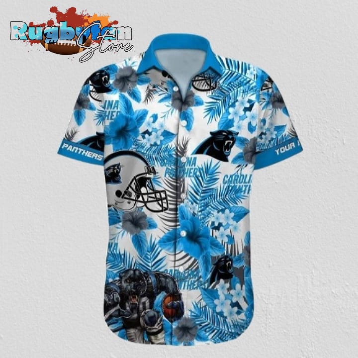 Carolina Panthers Hawaiian Shirt NFL Football Personalized Aloha Hawaiian Shirt For Mens Womens Carolina Panthers Hawaiian Shirt NFL Football Personalized Aloha Hawaiian Shirt For Mens Womens