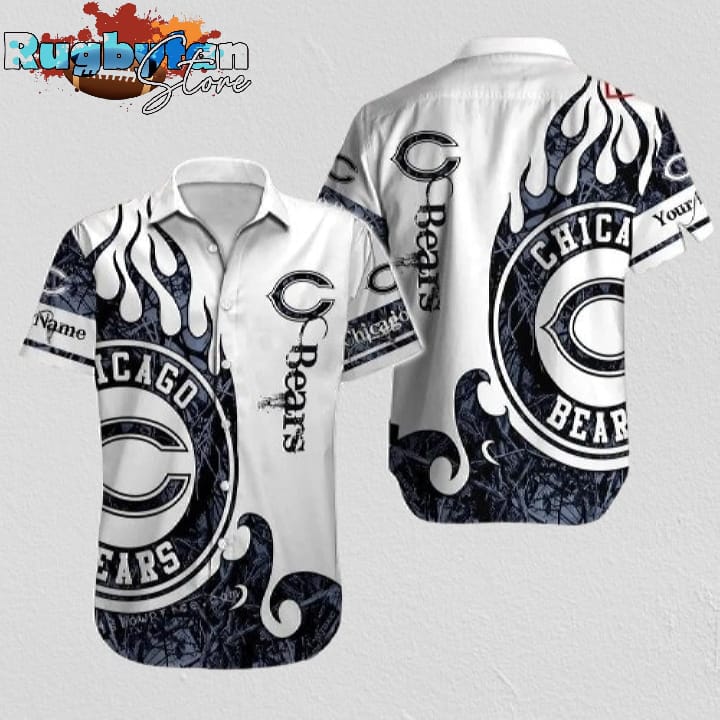 Chicago Bears Hawaiian Shirt NFL Football Personalized Aloha Hawaiian Shirt For Mens Womens Chicago Bears Hawaiian Shirt NFL Football Personalized Aloha Hawaiian Shirt For Mens Womens