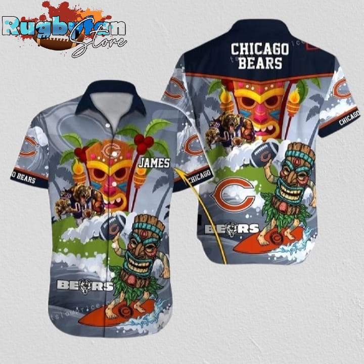 Chicago Bears Hawaiian Shirt NFL Football Personalized Hawaiian Shirt Cheap Chicago Bears Hawaiian Shirt NFL Football Personalized Hawaiian Shirt Cheap