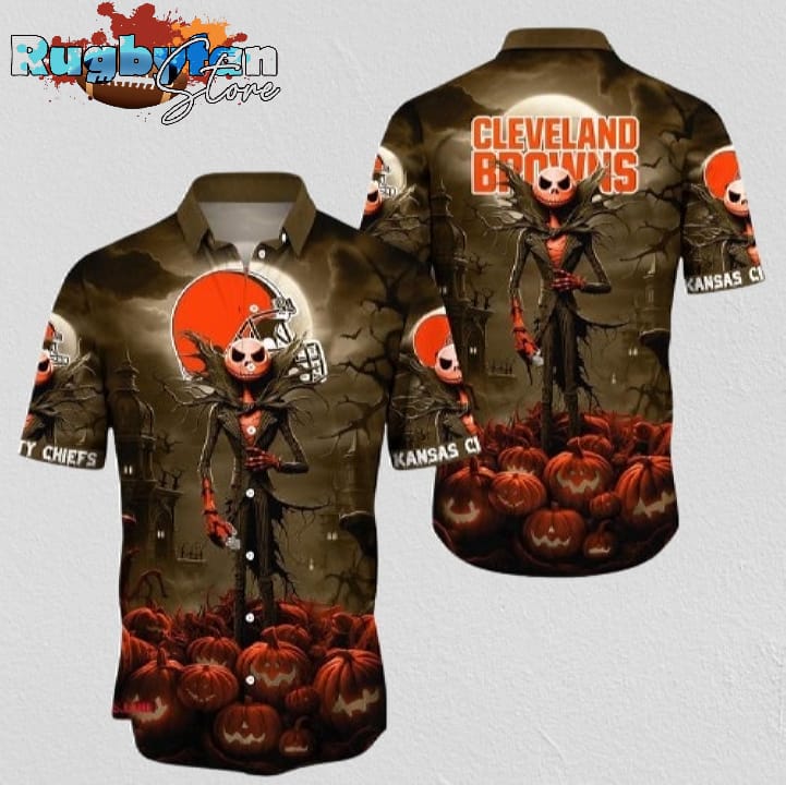 Cleveland Browns Aloha Hawaiian Shirt Cleveland Browns Aloha Hawaiian Shirt