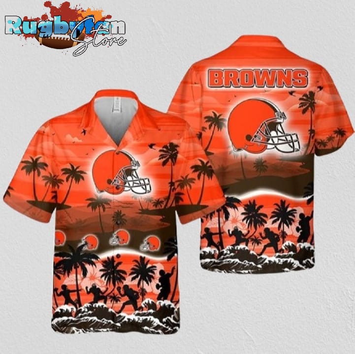 Cleveland Browns Island Spirit Hawaiian Shirts Aloha Shirt Cleveland Browns Island Spirit Hawaiian Shirts Aloha Shirt
