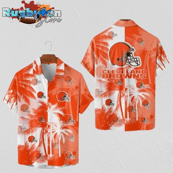 Cleveland Browns Island Vibes Cleveland Browns Aloha Shirt Cleveland Browns Island Vibes Cleveland Browns Aloha Shirt