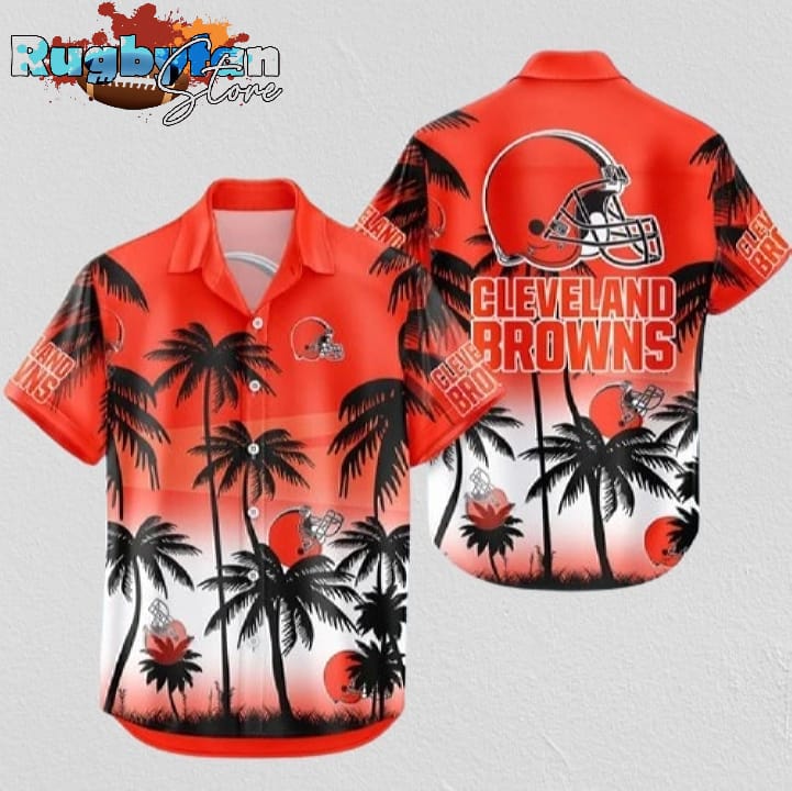 Cleveland Browns Sunset Paradise Vibes Cleveland Browns Aloha Shirt Cleveland Browns Sunset Paradise Vibes Cleveland Browns Aloha Shirt