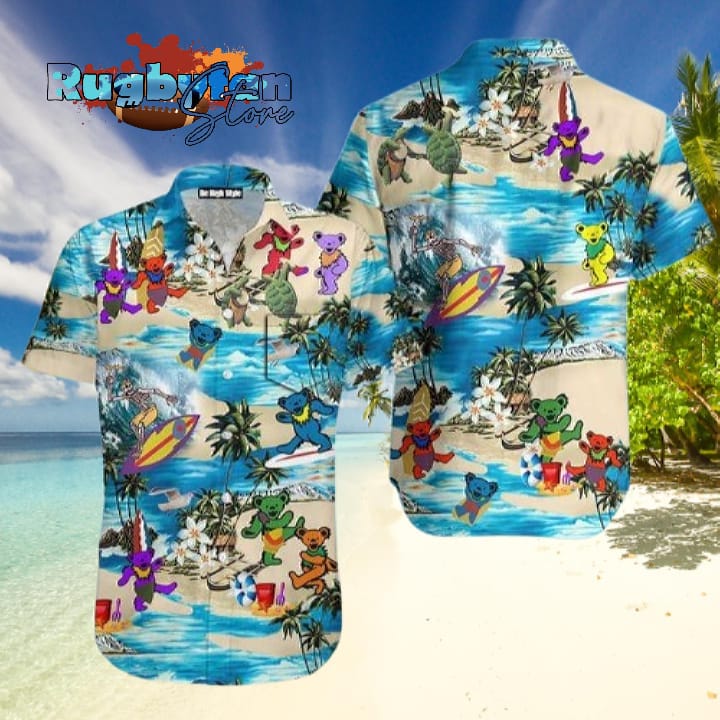 Dallas Cowboys Grateful Dead Hawaiian Shirt