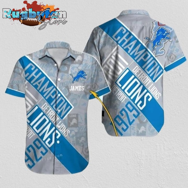Detroit Lions Hawaiian Shirt NFL Football Personalized Cheap Button Up Hawaiian Shirt Detroit Lions Hawaiian Shirt NFL Football Personalized Cheap Button Up Hawaiian Shirt