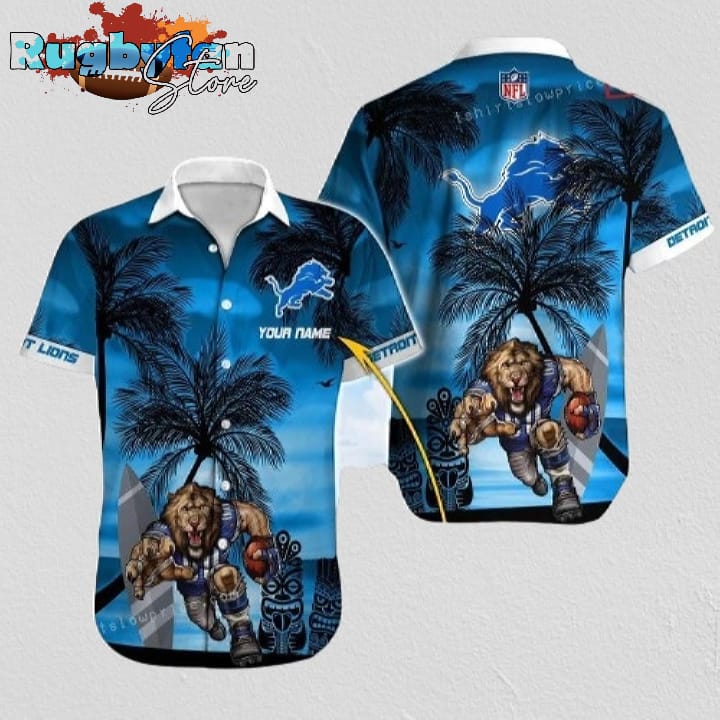 Detroit Lions Hawaiian Shirt NFL Football Personalized Cheap Hawaiian Shirt Detroit Lions Hawaiian Shirt NFL Football Personalized Cheap Hawaiian Shirt