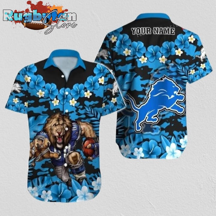 Detroit Lions Hawaiian Shirt NFL Football Personalized Cheap Hawaiian Shirt Detroit Lions Hawaiian Shirt NFL Football Personalized Cheap Hawaiian Shirt