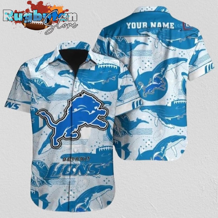 Detroit Lions Hawaiian Shirt NFL Football Personalized Hawaiian Shirt Cheap Detroit Lions Hawaiian Shirt NFL Football Personalized Hawaiian Shirt Cheap