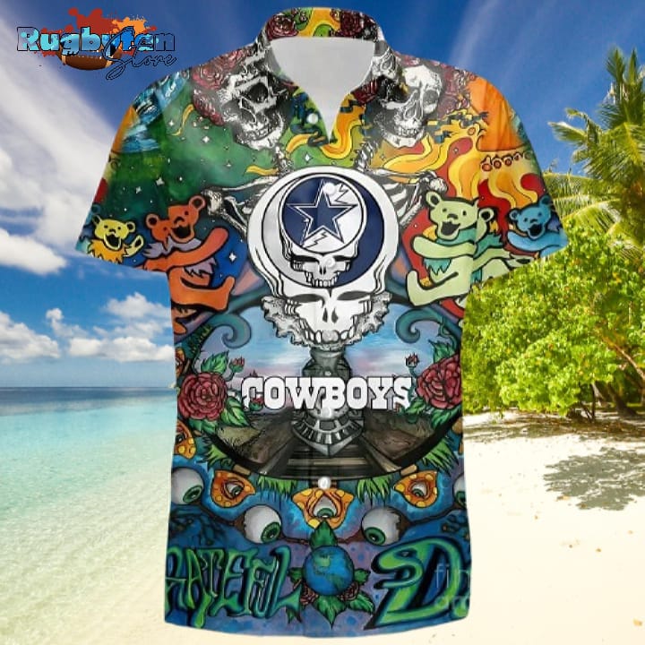 Grateful Dead Dallas Cowboys Hawaiian Shirt 2025 Grateful Dead Dallas Cowboys Hawaiian Shirt 2025