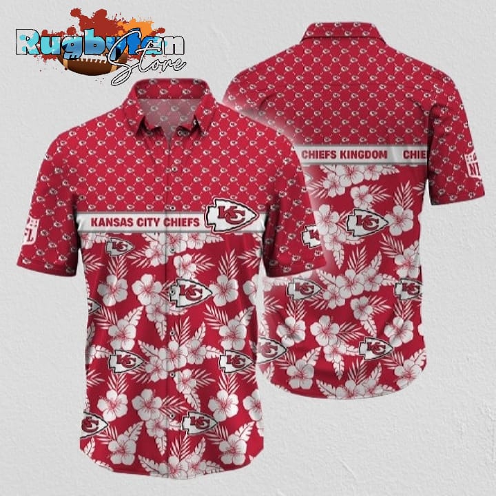 Kansas City Chiefs NFL Palm Leaves Hawaiian Shirt