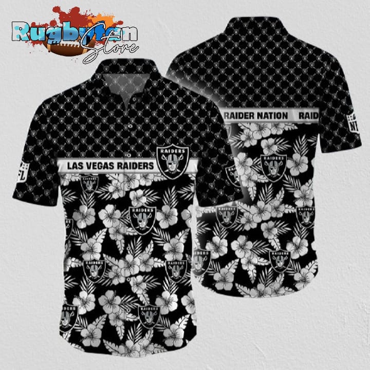Las Vegas Raiders NFL Palm Leaves Hawaiia Shirt