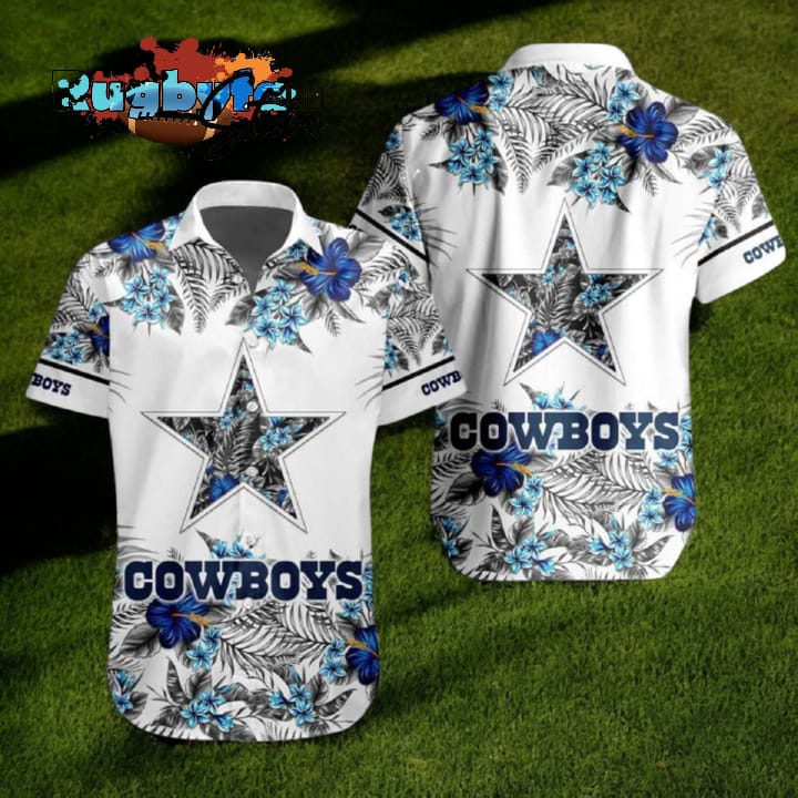 NFL Dallas Cowboys Tropical Floral Hibiscus Hawaiian Shirt Unique Gifts for Every Occasion NFL Dallas Cowboys Tropical Floral Hibiscus Hawaiian Shirt Unique Gifts for Every Occasion