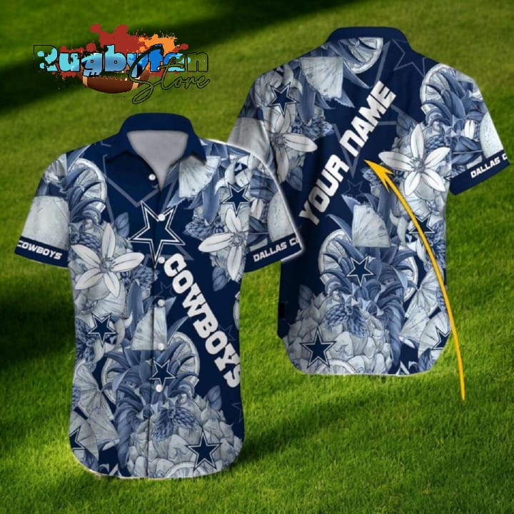 NFL Dallas Cowboys Tropical Fruit Personalized Hawaiian Shirt Gebone NFL Dallas Cowboys Tropical Fruit Personalized Hawaiian Shirt Gebone