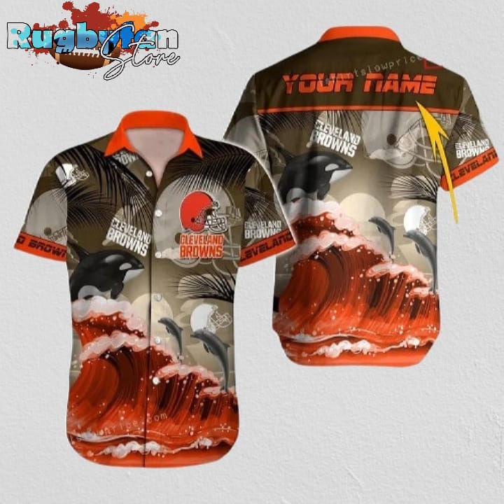 Personalized Cleveland Browns Hawaiian Shirt NFL Personalized Cleveland Browns Hawaiian Shirt NFL