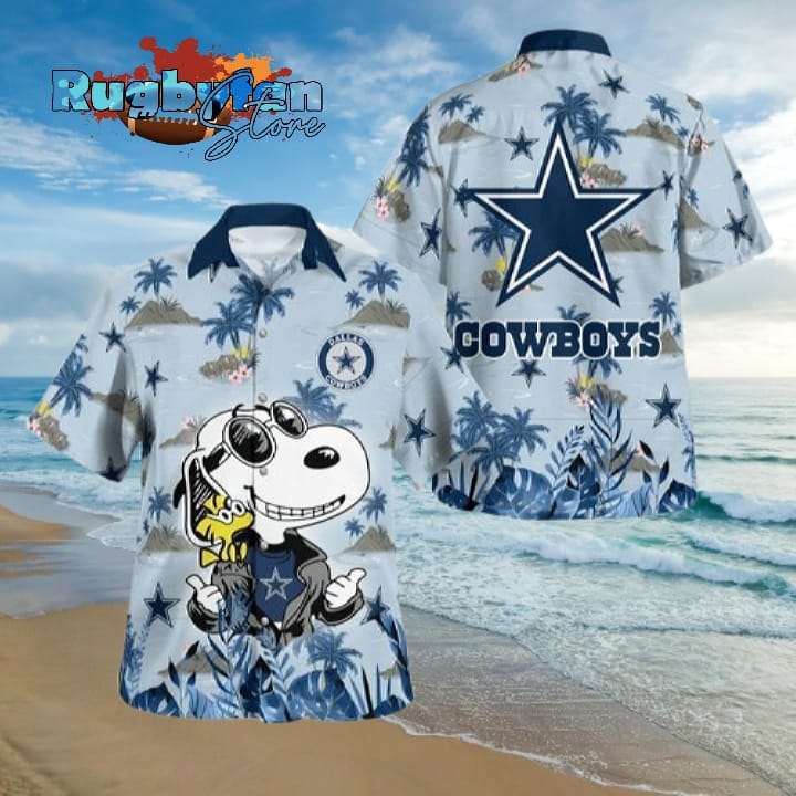 Snoopy Dallas Cowboy Hawaiian Shirt Snoopy Dallas Cowboy Hawaiian Shirt