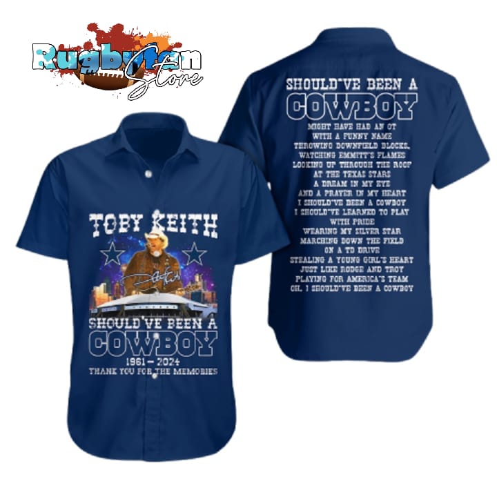 Toby Keith Dallas Cowboys NFL Hawaiian Shirt