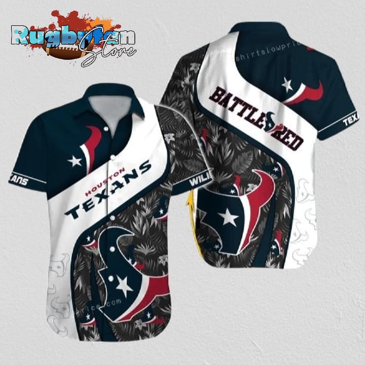 Custom Name Houston Texans NFL Football Hawaiian Shirt