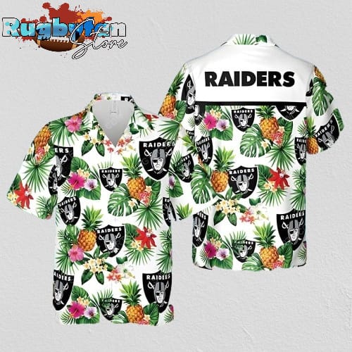 Las Vegas Raiders Hawaiian Shirt Football Gift For Boyfriend Las Vegas Raiders Hawaiian Shirt Football Gift For Boyfriend