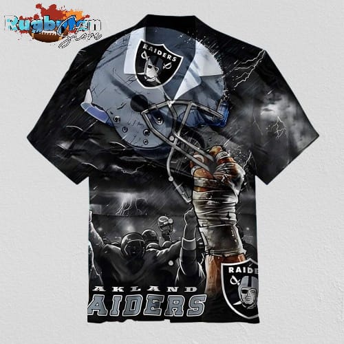 Las Vegas Raiders Hawaiian Shirt Football Gift For Dad Las Vegas Raiders Hawaiian Shirt Football Gift For Dad