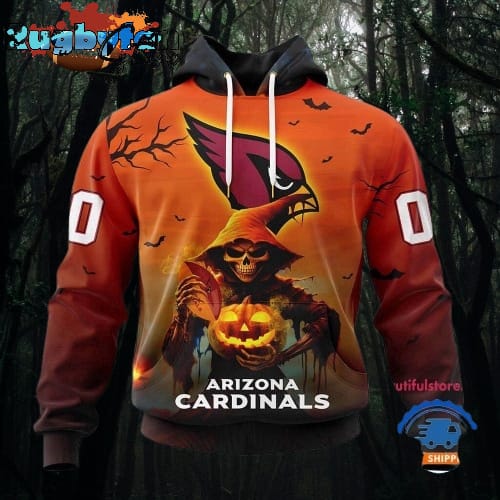 NFL Arizona Cardinals Ghost Witches Halloween Custom Hoodie