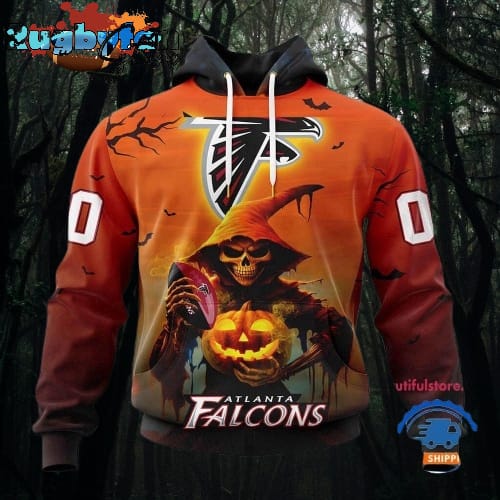 NFL Atlanta Falcons Ghost Witches Halloween Custom Hoodie