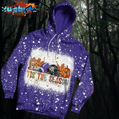 NFL Baltimore Ravens Tis The Season Special Pumpkin Halloween Hoodie Shirt