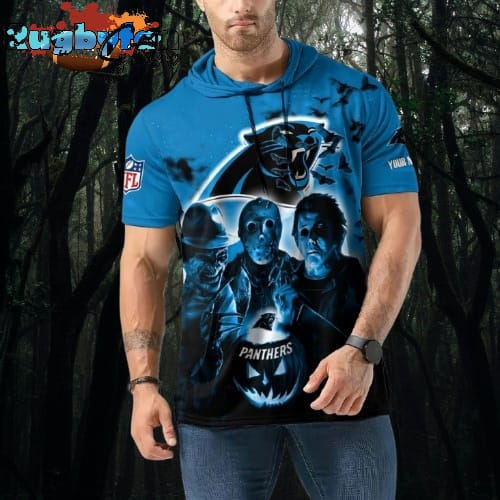 NFL San Francisco 49ers Sonic the Hedgehog Tshirt Adult And Kid Tshirt NFL Carolina Panthers Horror Characters Essential Halloween Sleeveless Hoodie