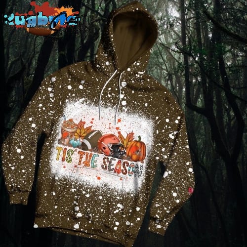 NFL Cleveland Browns Tis The Season Special Pumpkin Halloween Hoodie Shirt